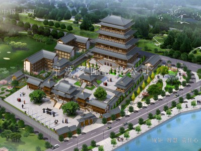 泰兴寺院改扩建规划设计施工-石觉寺